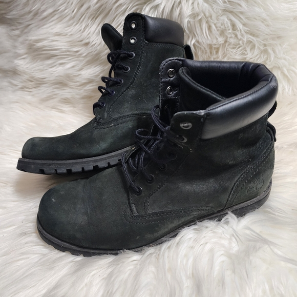 Timberland Boots Black MEN size 9 - Picture 1 of 6